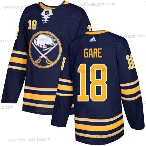 Adidas Muž Buffalo Sabres #18 Danny Gare Námořnictvo Modrý Domácí Autentické Sešitý NHL Dres