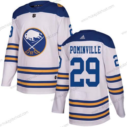 Adidas Muž Buffalo Sabres #29 Jason Pominville Bílý Autentické 2018 Zimní Klasický Sešitý NHL Dres