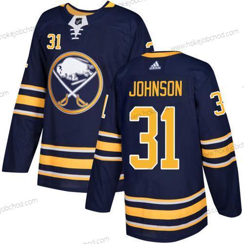 Adidas Muž Buffalo Sabres #31 Chad Johnson Námořnictvo Modrý Domácí Autentické Sešitý NHL Dres