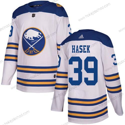 Adidas Muž Buffalo Sabres #39 Dominik Hasek Bílý Autentické 2018 Zimní Klasický Sešitý NHL Dres