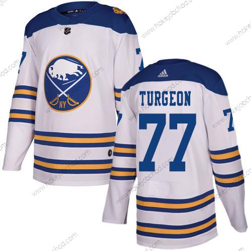 Adidas Muž Buffalo Sabres #77 Pierre Turgeon Bílý Autentické 2018 Zimní Klasický Sešitý NHL Dres