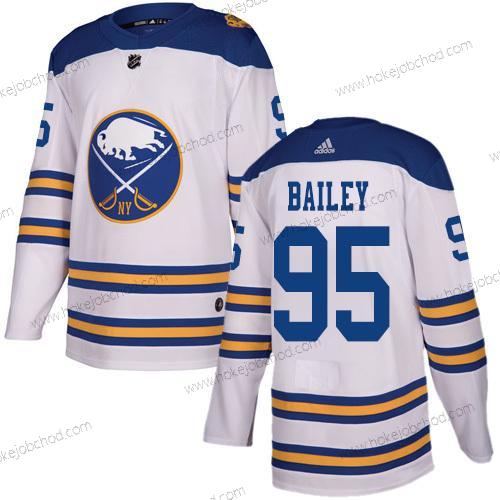 Adidas Muž Buffalo Sabres #95 Justin Bailey Bílý Autentické 2018 Zimní Klasický Sešitý NHL Dres