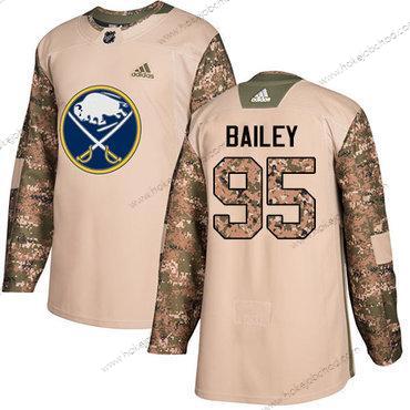 Adidas Muž Buffalo Sabres #95 Justin Bailey Camo Autentické 2017 Veterans Day Sešitý NHL Dres