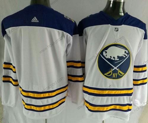 Adidas Muž Buffalo Sabres Prázdný Bílý Road Autentické Sešitý NHL Dres