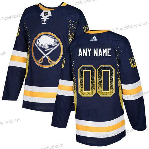 Adidas Muž Buffalo Sabres Přizpůsobené Námořnictvo Dres