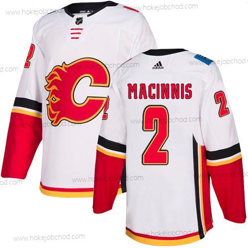 Adidas Muž Calgary Flames #2 Al Macinnis Bílý Venkovní Autentické NHL Dres