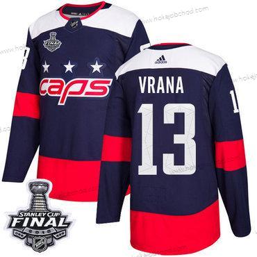 Adidas Muž Capitals #13 Jakub Vrana Námořnictvo Autentické 2018 Stadium Series Stanley Cup Final Sešitý NHL Dres