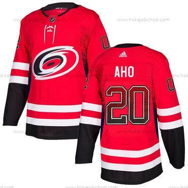 Adidas Muž Carolina Hurricanes #20 Sebastian Aho Červené Dres