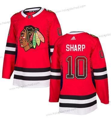 Adidas Muž Chicago Blackhawks #10 Patrick Sharp Červené Dres