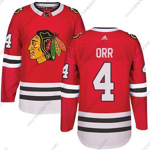 Adidas Muž Chicago Blackhawks #4 Bobby Orr Červené Domácí Autentické Sešitý NHL Dres