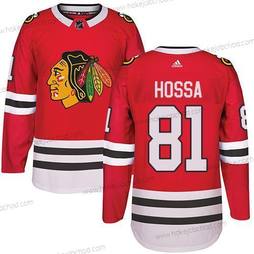 Adidas Muž Chicago Blackhawks #81 Marian Hossa Červené Domácí Autentické Sešitý NHL Dres