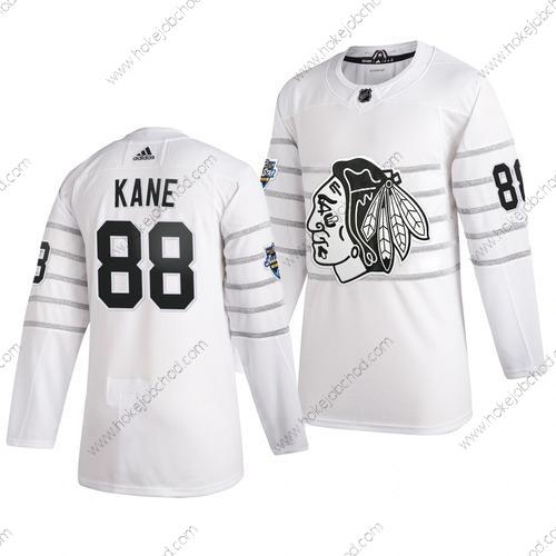 Adidas Muž Chicago Blackhawks #88 Patrick Kane Bílý 2020 NHL All-Star Game Dres