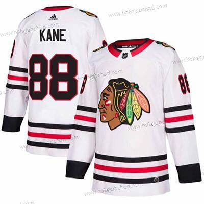 Adidas Muž Chicago Blackhawks #88 Patrick Kane Bílý Road Autentické Sešitý NHL Dres