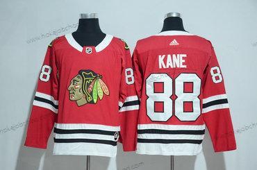 Adidas Muž Chicago Blackhawks #88 Patrick Kane Červené Domácí Autentické Sešitý NHL Dres