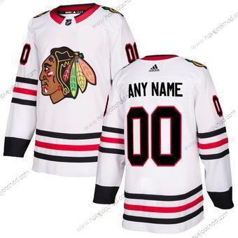 Adidas Muž Chicago Blackhawks Přizpůsobené Bílý Autentické Dres