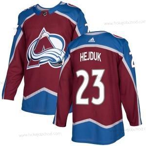 Adidas Muž Colorado Avalanche #23 Milan Hejduk Autentické Domácí Červené Dres