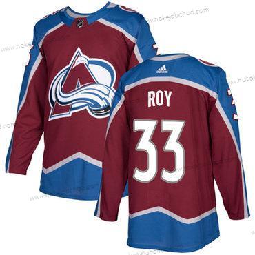 Adidas Muž Colorado Avalanche #33 Patrick Roy Domácí Červené Autentické Sešitý NHL Dres