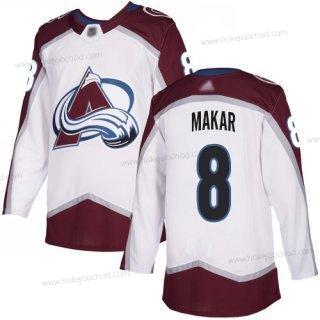 Adidas Muž Colorado Avalanche #8 Cale Makar Bílý Road Autentické Sešitý NHL Dres