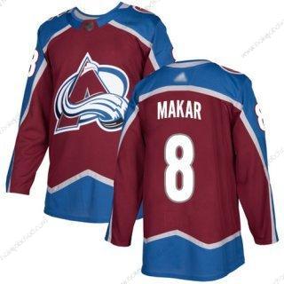 Adidas Muž Colorado Avalanche #8 Cale Makar Domácí Červené Autentické Sešitý NHL Dres