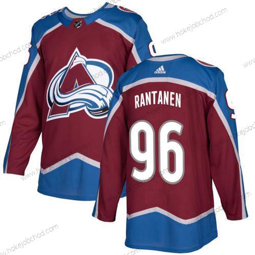 Adidas Muž Colorado Avalanche #96 Mikko Rantanen Domácí Červené Autentické Sešitý NHL Dres