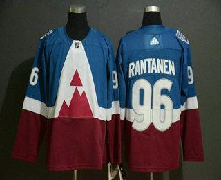 Adidas Muž Colorado Avalanche #96 Mikko Rantanen Modrý 2020 Stadium Series Sešitý NHL Dres