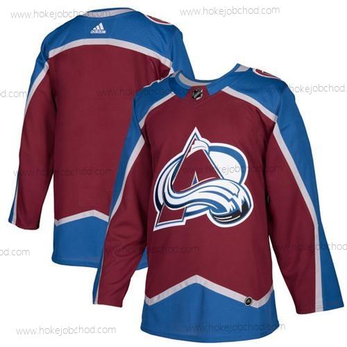 Adidas Muž Colorado Avalanche Prázdný Domácí Červené Autentické Sešitý NHL Dres