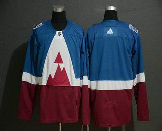 Adidas Muž Colorado Avalanche Prázdný Modrý 2020 Stadium Series Sešitý NHL Dres