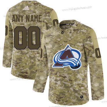 Adidas Muž Colorado Avalanche Přizpůsobené Camo Dres