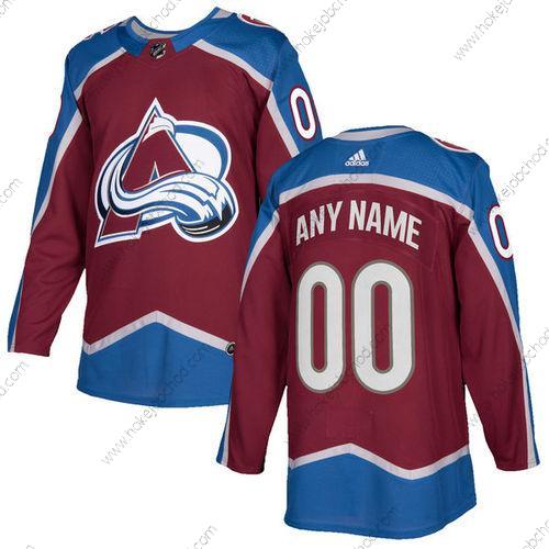 Adidas Muž Colorado Avalanche Přizpůsobené Červené Domácí Autentické Sešitý NHL Dres