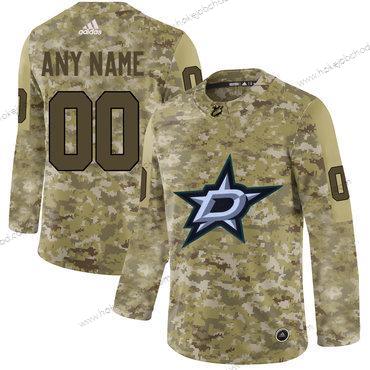 Adidas Muž Dallas Stars Přizpůsobené Camo Dres