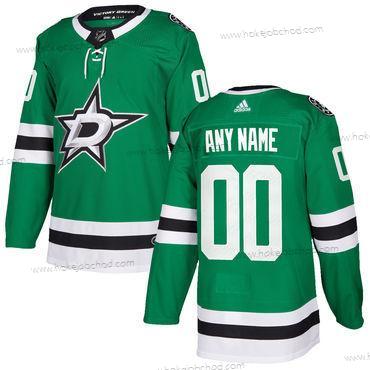 Adidas Muž Dallas Stars Přizpůsobené Zelená Domácí Autentické Sešitý NHL Dres