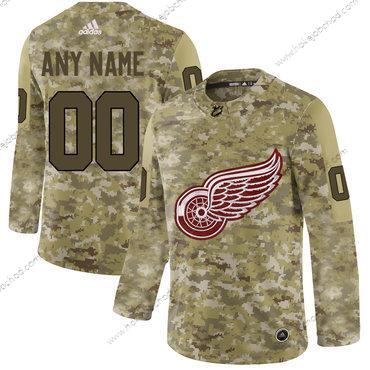 Adidas Muž Detroit Red Wings Přizpůsobené Camo Dres