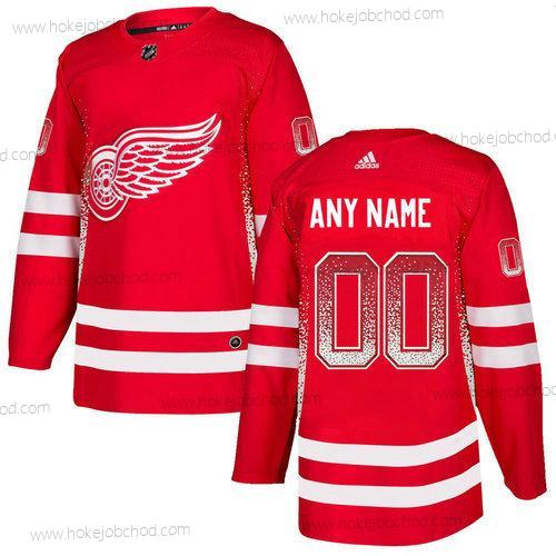 Adidas Muž Detroit Red Wings Přizpůsobené Červené Dres