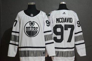 Adidas Muž Edmonton Oilers 97 Connor Mcdavid Bílý 2019 NHL All-Star Game Dres