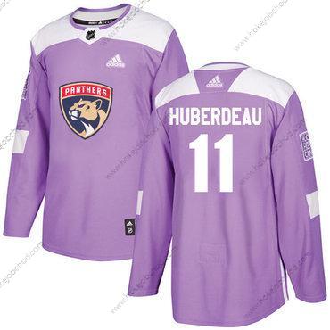 Adidas Muž Florida Panthers #11 Jonathan Huberdeau Nachový Autentické Bojuje proti rakovině Sešitý NHL Dres