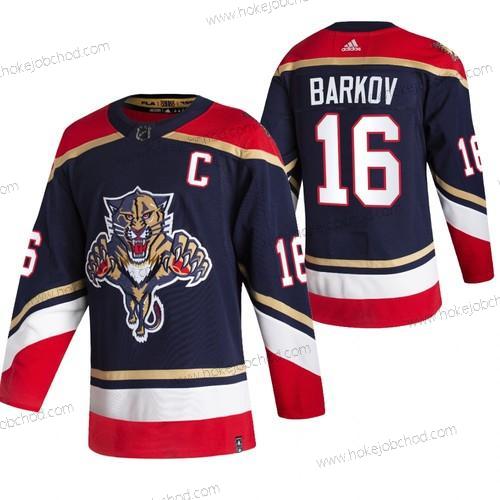 Adidas Muž Florida Panthers #16 Aleksander Barkov Černá 2020-21 Obrácený Retro Náhradní NHL Dres