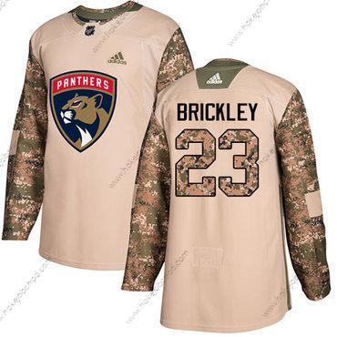 Adidas Muž Florida Panthers #23 Connor Brickley Camo Autentické 2017 Veterans Day Sešitý NHL Dres