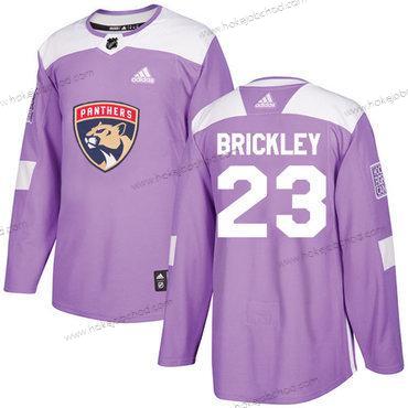 Adidas Muž Florida Panthers #23 Connor Brickley Nachový Autentické Bojuje proti rakovině Sešitý NHL Dres