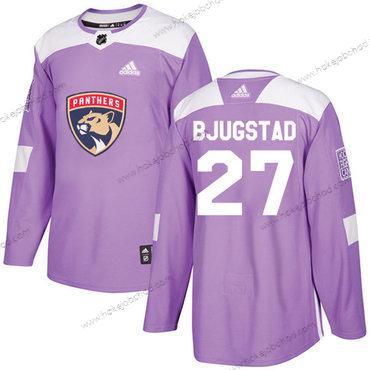 Adidas Muž Florida Panthers #27 Nick Bjugstad Nachový Autentické Bojuje proti rakovině Sešitý NHL Dres