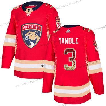 Adidas Muž Florida Panthers #3 Keith Yandle Červené Dres