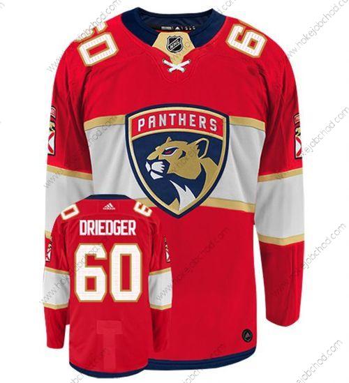 Adidas Muž Florida Panthers #60 Chris Driedger Červené Autentické Domácí NHL Hokejový Dres