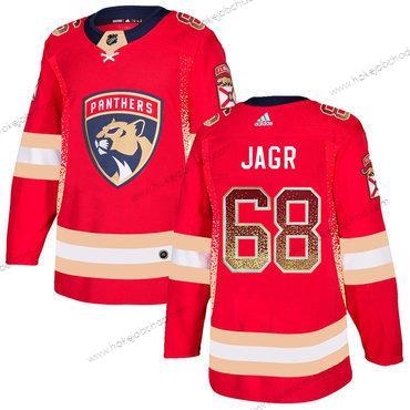 Adidas Muž Florida Panthers #68 Jaromir Jagr Červené Dres