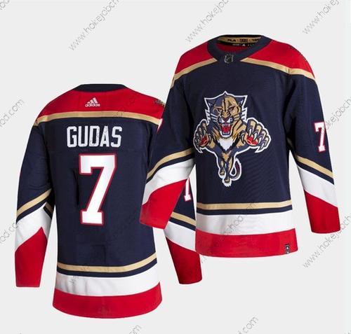 Adidas Muž Florida Panthers #7 Radko Gudas 2021 Obrácený Retro Námořnictvo Dres