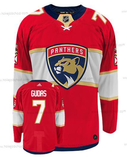 Adidas Muž Florida Panthers #7 Radko Gudas Červené Autentické Domácí NHL Hokejový Dres