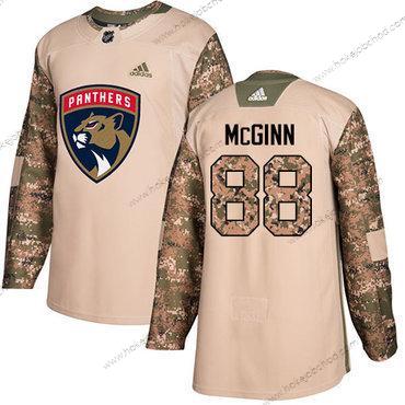 Adidas Muž Florida Panthers #88 Jamie Mcginn Camo Autentické 2017 Veterans Day Sešitý NHL Dres