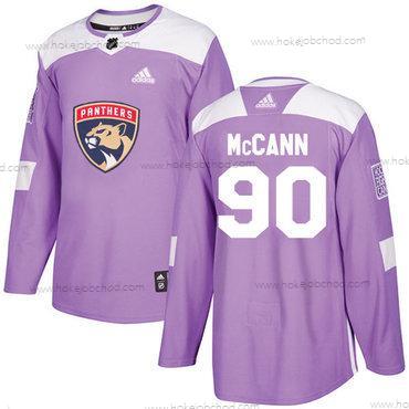 Adidas Muž Florida Panthers #90 Jared Mccann Nachový Autentické Bojuje proti rakovině Sešitý NHL Dres