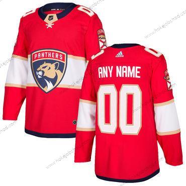 Adidas Muž Florida Panthers Přizpůsobené Červené 2017-2018 Domácí Hokejový Dres