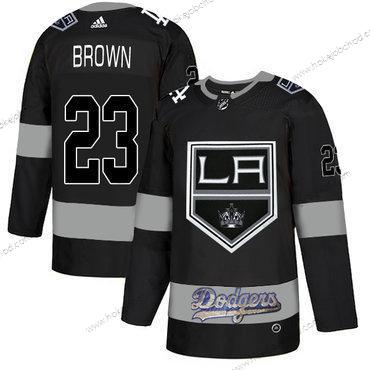 Adidas Muž La Los Angeles Kings With Dodgers 23 Dustin Brown Černá Dres