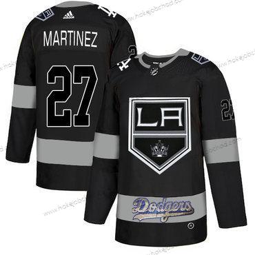 Adidas Muž La Los Angeles Kings With Dodgers 27 Alec Martinez Černá Dres