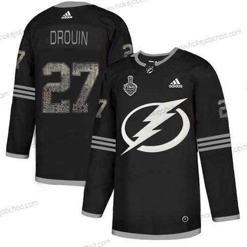 Adidas Muž Lightning #27 Ryan Mcdonagh Černá Autentické Klasický 2020 Stanley Cup Final Sešitý NHL Dres